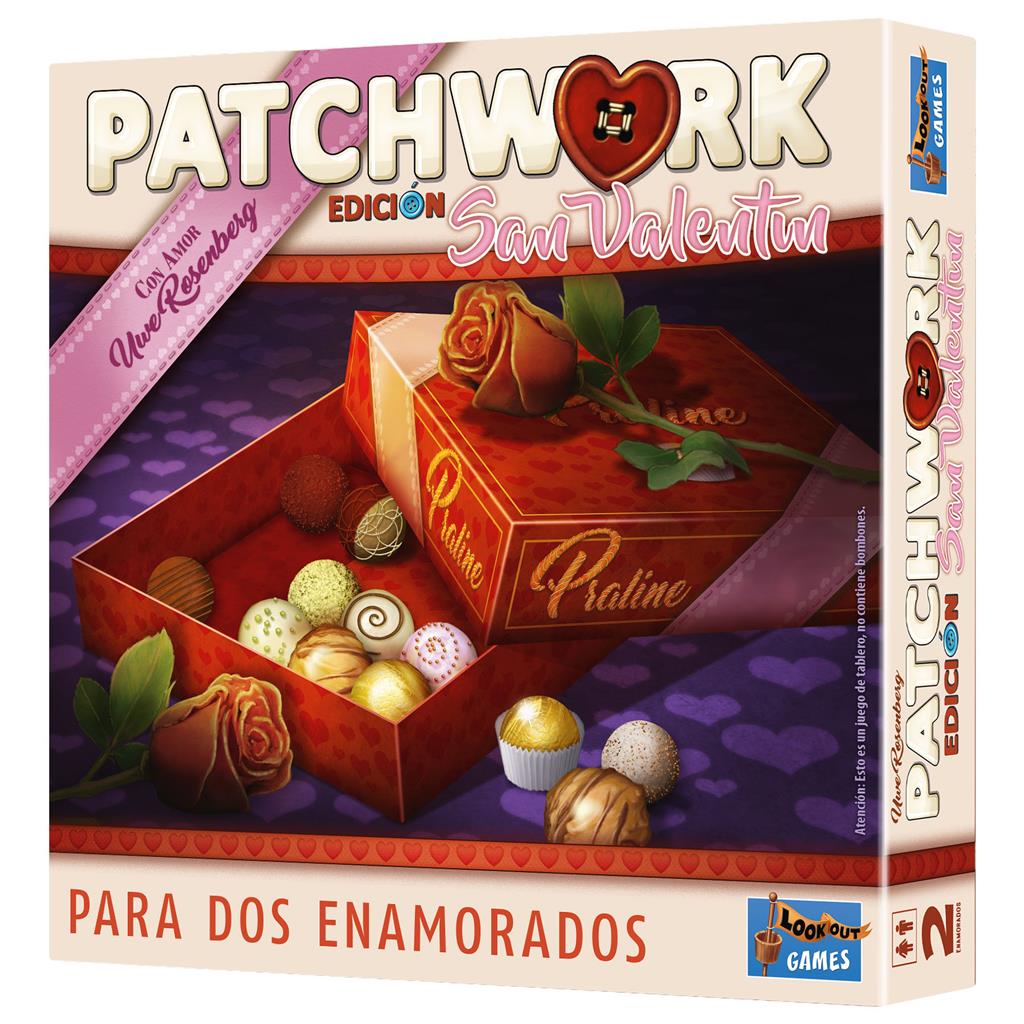 Comprar juego de mesa patchwork San Valentín.