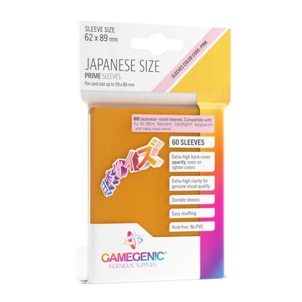 Gamegenic Prime Japanese Sized Sleeves (60)