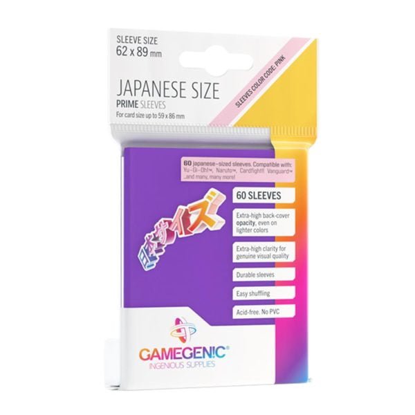 Gamegenic Prime Japanese Sized Sleeves (60)