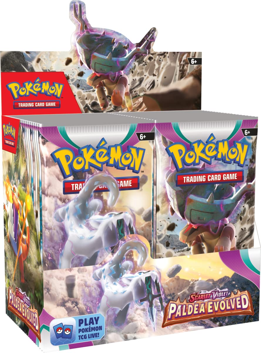 Pokémon Escarlata y Púrpura-Evoluciones en Paldea Sobre