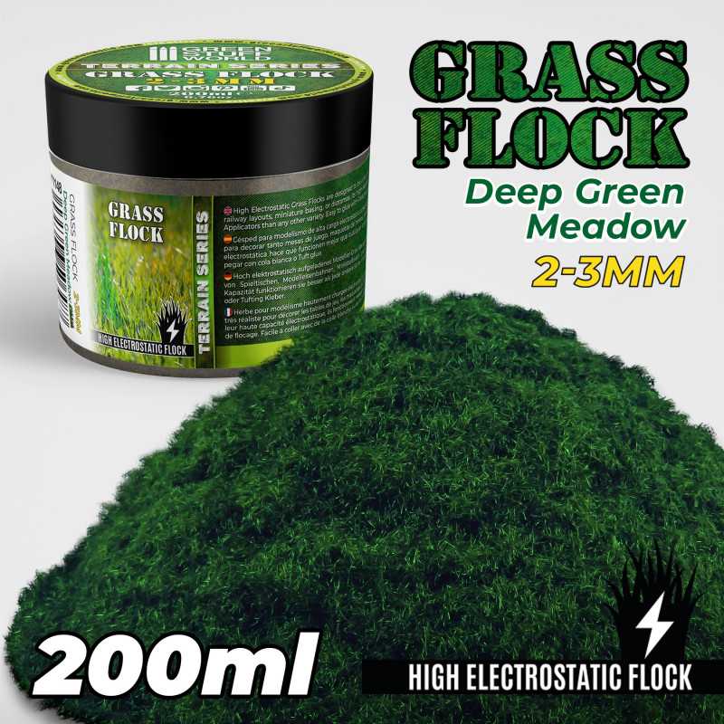 Cesped Electrostatico 2-3mm - DEEP GREEN MEADOW – 200ml