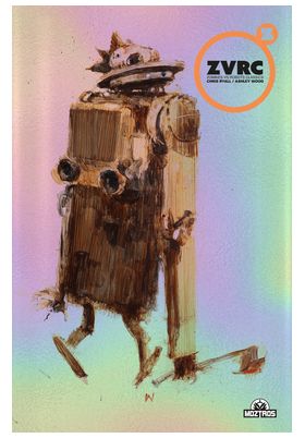 Rainbow coloured hologram background Zombies Vs Robots Classics (Edicion Metal)
