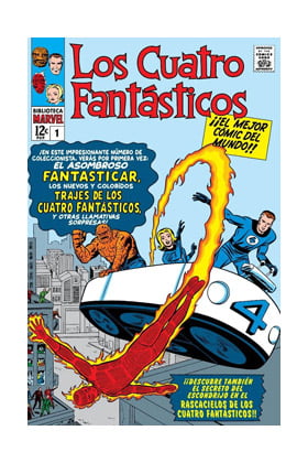 Biblioteca Marvel 01.Los 4 Fantásticos 1. 1961-62: Fantastic Four 1-6 Usa