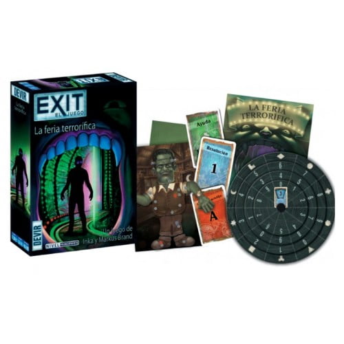 Exit la Feria Terrorífica juego de mesa