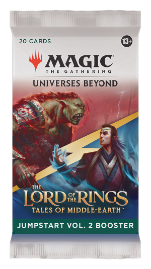 Magic the Gathering The Lord of the Rings: Tales of Middle-earth sobre de Jumpstart Vol. 2 inglés