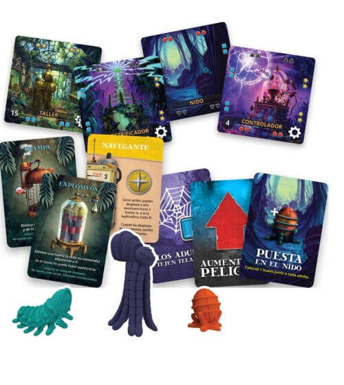La selva prohibida juego de mesa