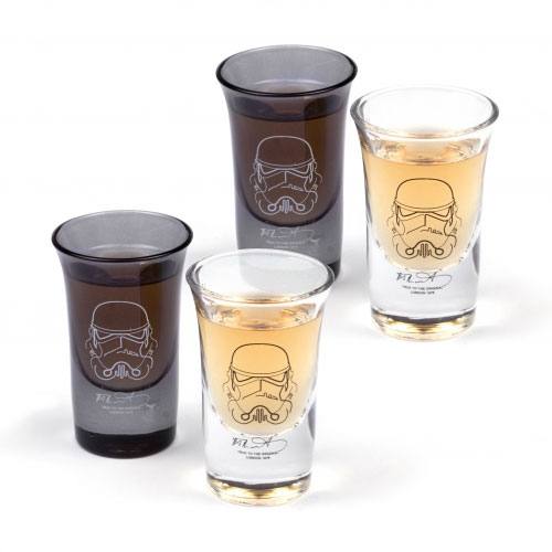 Original Stormtrooper Pack de 4 Vasos de Chupitos