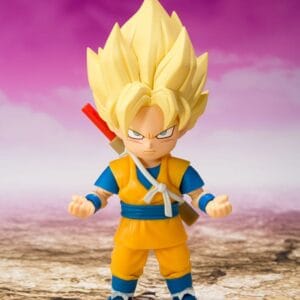 Dragon Ball Figura S.H.Figuarts Super Saiyan Son Goku (mini) Daima 8 cm