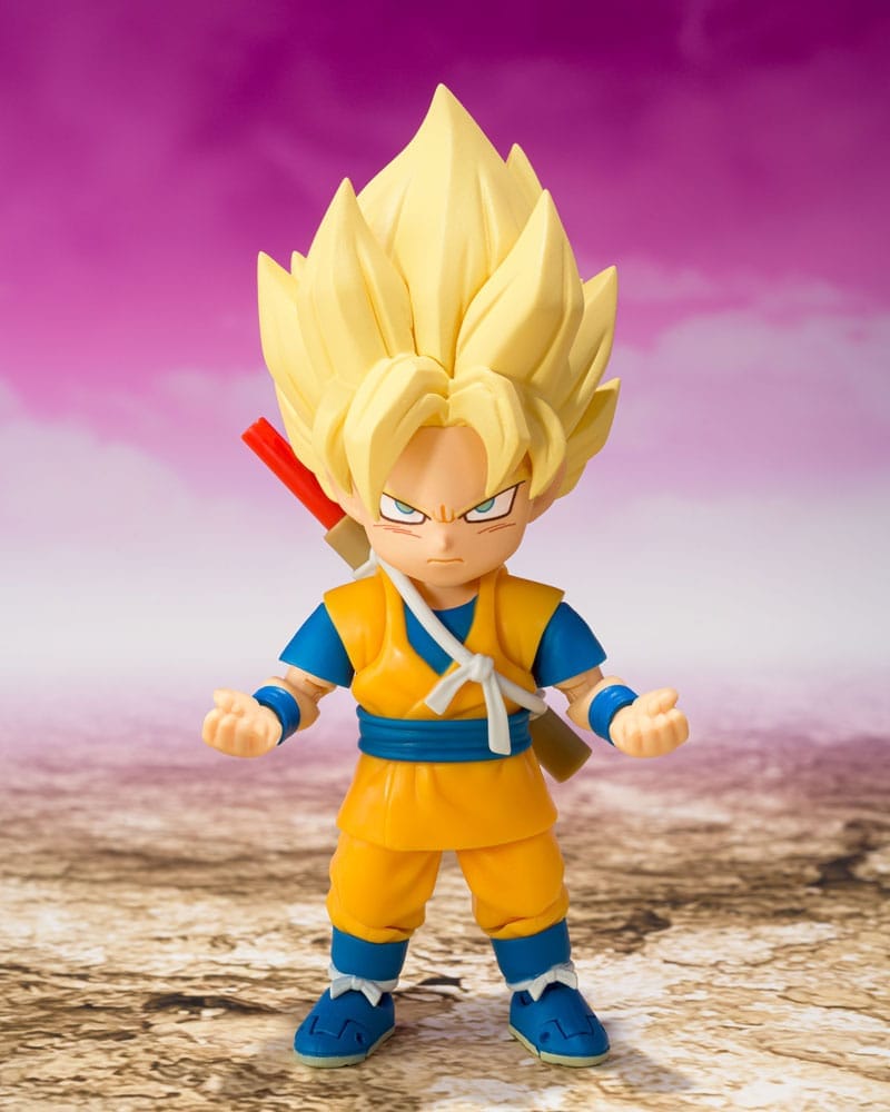 Dragon Ball Figura S.H.Figuarts Super Saiyan Son Goku (mini) Daima 8 cm
