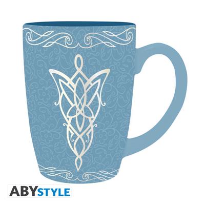 El Señor De Los Anillos Taza 400 Ml Élfica Caja