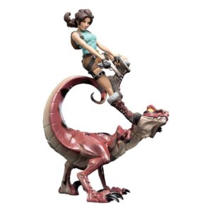 Tomb Raider Figura Mini Epics Lara Croft & Raptor 24 cm