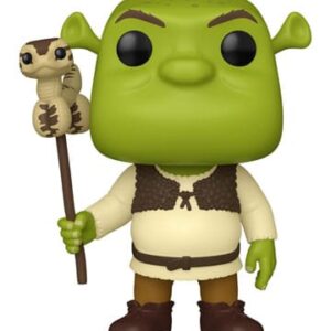 Shrek Figura POP! Movies Vinyl 30th Anniversary Shrek w/Snake 9 cm