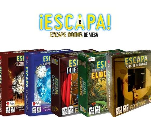 Comprar juegos Escape Room ESCAPA. Tienda de juegos de mesa.