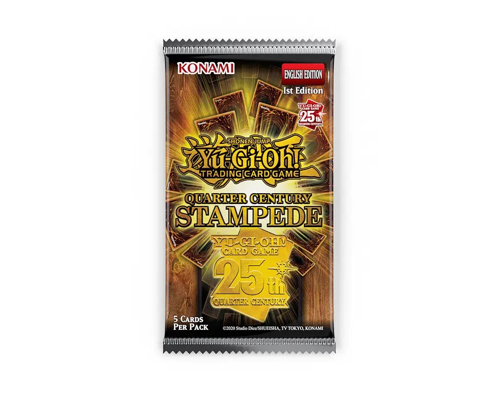 RA04-Foil-Single-US Yugioh Quarter Century Stampede Booster Pack - EN
