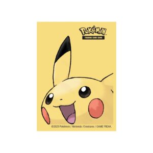 Pokémon - Fundas Protectoras Pikachu 65ct para Cartas