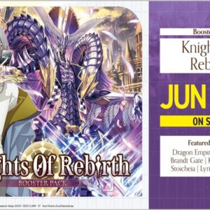 Cardfight!! Vanguard - Knights 0f Rebirth Booster Packs - EN