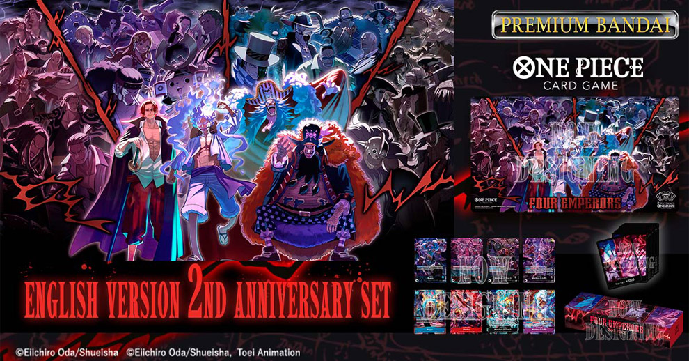 One Piece Card Game English Version 2nd Anniversary Set - EN