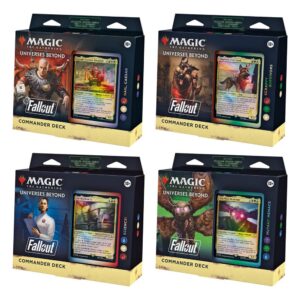 Magic the Gathering Universes Beyond: Fallout Mazo de Commander inglés
