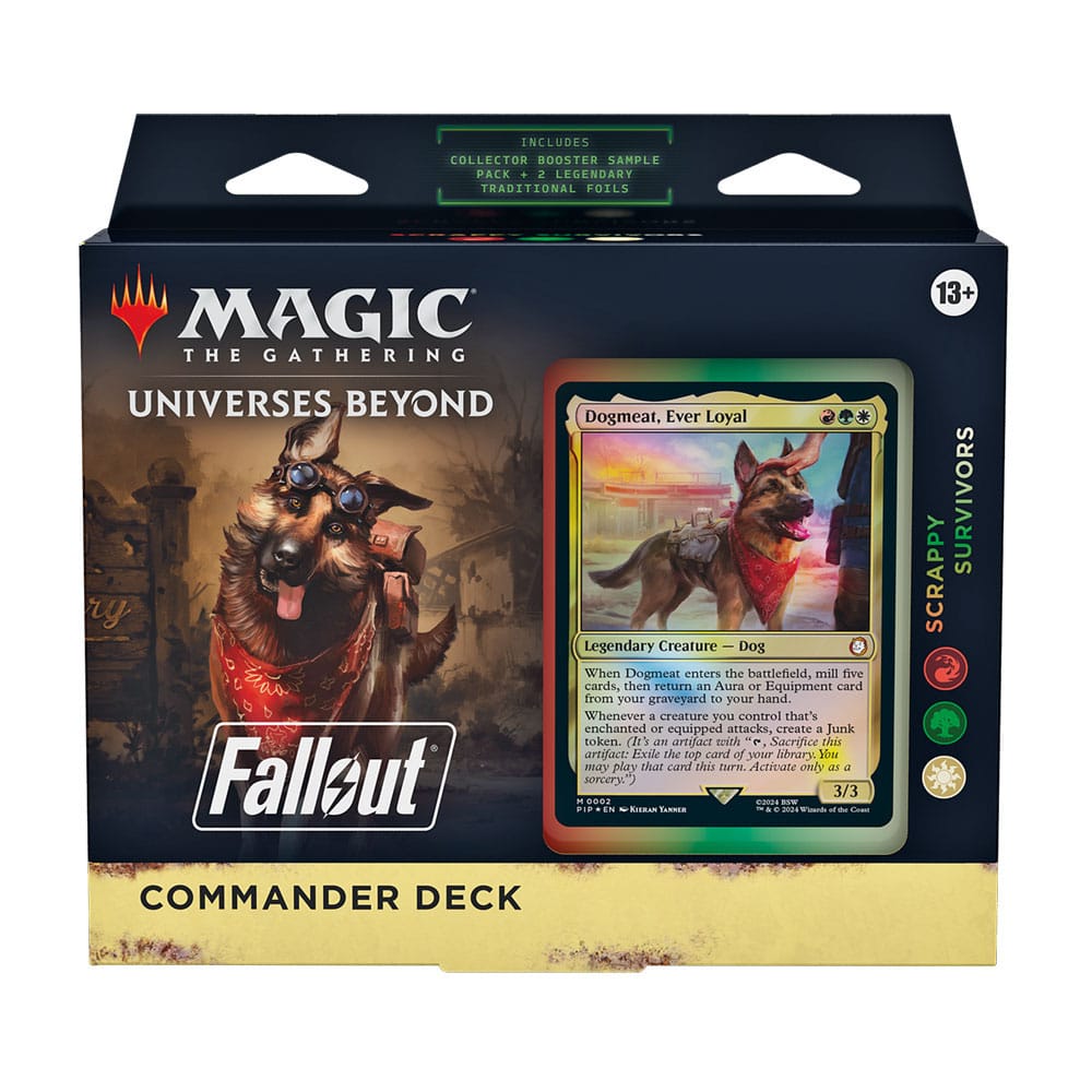 Magic the Gathering Universes Beyond: Fallout Mazo de Commander inglés
