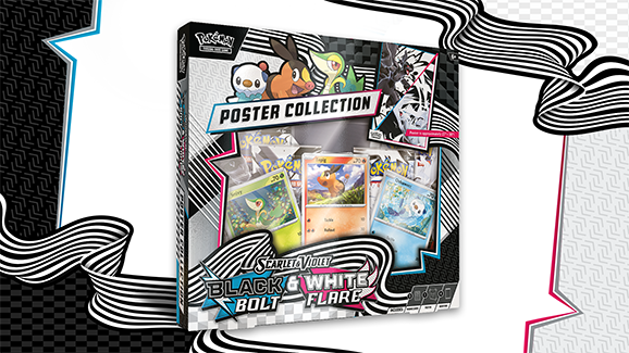 unova-poster-collection-169-en Pokémon - Scarlet & Violet 10.5 - Black Bolt & White Flare Unova Poster Collection - EN