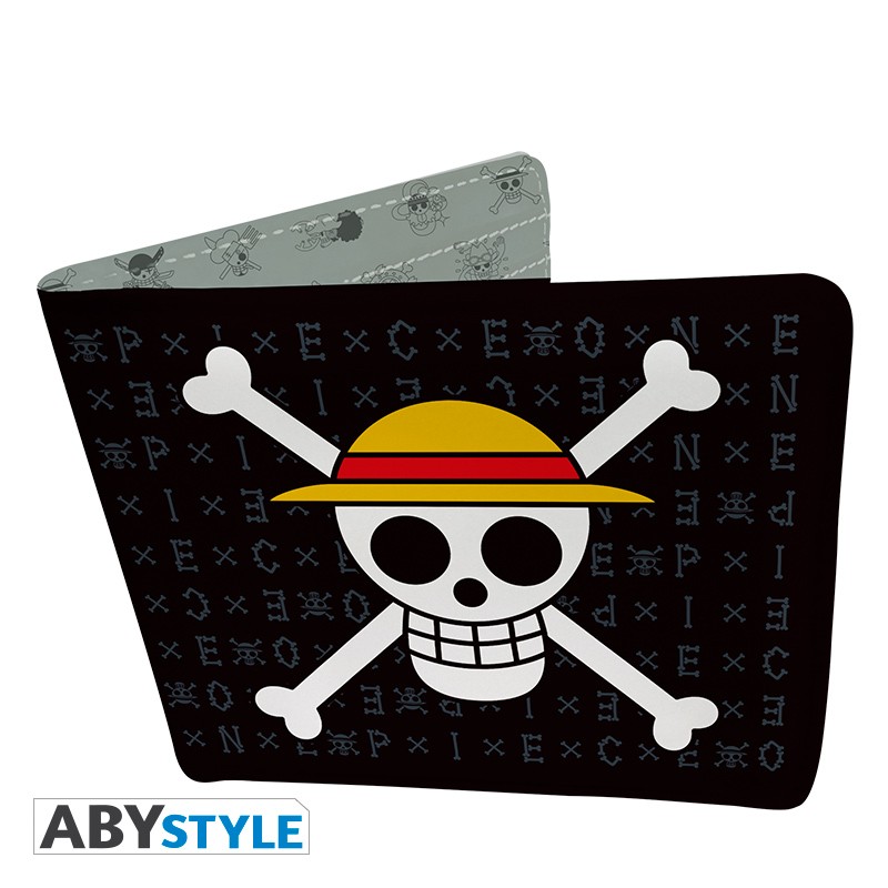 One Piece Cartera Cartera de Vinilo - "Calavera de Luffy"