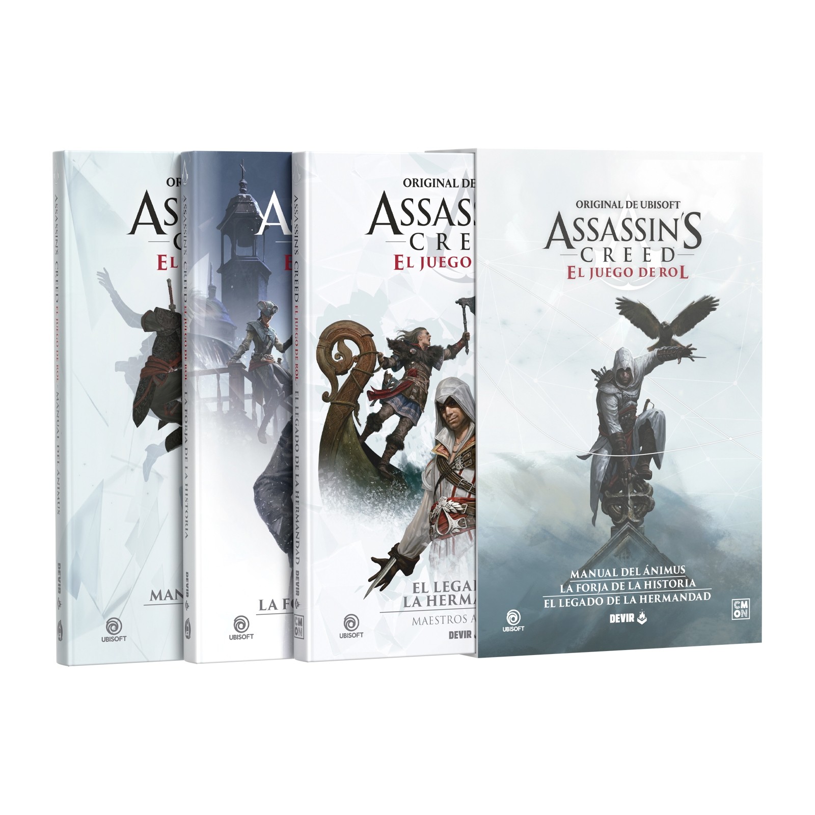 Assassins-Creed-Slipcase-3-libros Assassin's Creed - Slipcase + 3 libros