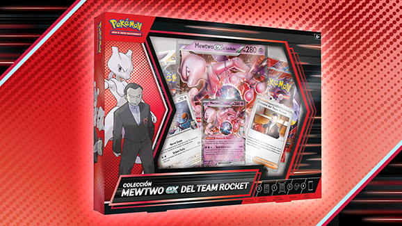 Pokémon JCC Colección Mewtwo ex del Team Rocket