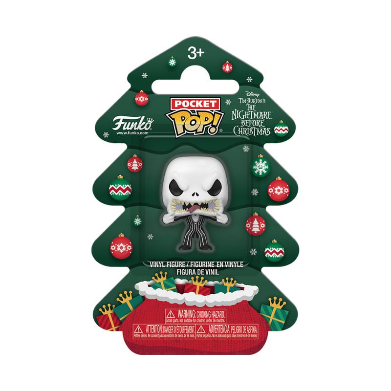 Pesadilla antes de Navidad Holiday 2025 Llaveros Pocket POP! Vinyl Jack Tree Holiday Box 4 cm