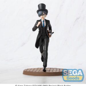 Black Butler: Boarding School Arc Estatua Luminasta PVC Ciel Phantomhive 22 cm