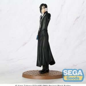 Black Butler: Boarding School Arc Estatua Luminasta PVC Sebastian Michaelis 22 cm