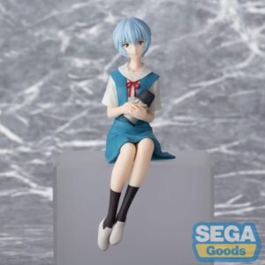 Rebuild of Evangelion Estatua PVC PM Perching Rei Ayanami Evangelion New Theatrical Edition 14 cm