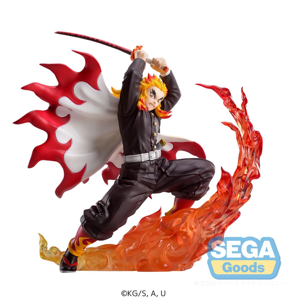 Demon Slayer: Kimetsu no Yaiba Estatua PVC Xross Link Anime Kyojuro Rengoku 15 cm