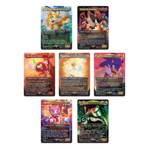 Magic the Gathering Secret Lair x Sonic: Friends & Foes inglés