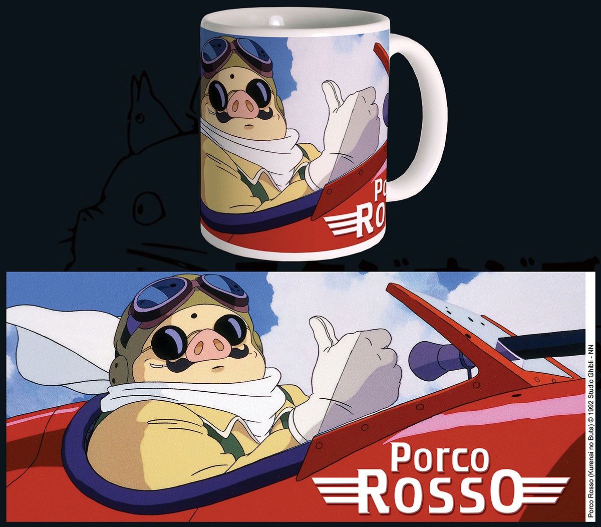 Studio Ghibli Taza Porco Rosso
