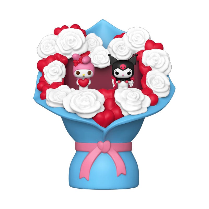 Sanrio-Pack-de-2-Figuras-Bitty-POP!-Bouquet-Vinyl-My-Melody-&-Kuromi-(Valentine)-4-cm Sanrio Pack de 2 Figuras Bitty POP! Bouquet Vinyl My Melody & Kuromi (Valentine) 4 cm