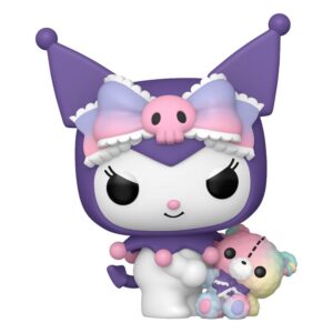 Sanrio POP!&Buddy Animation Vinyl Figuren Kuromi w/ Bear 9 cm