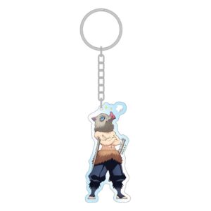 Demon Slayer: Kimetsu no Yaiba Llavero Inosuke Holographic 8 cm