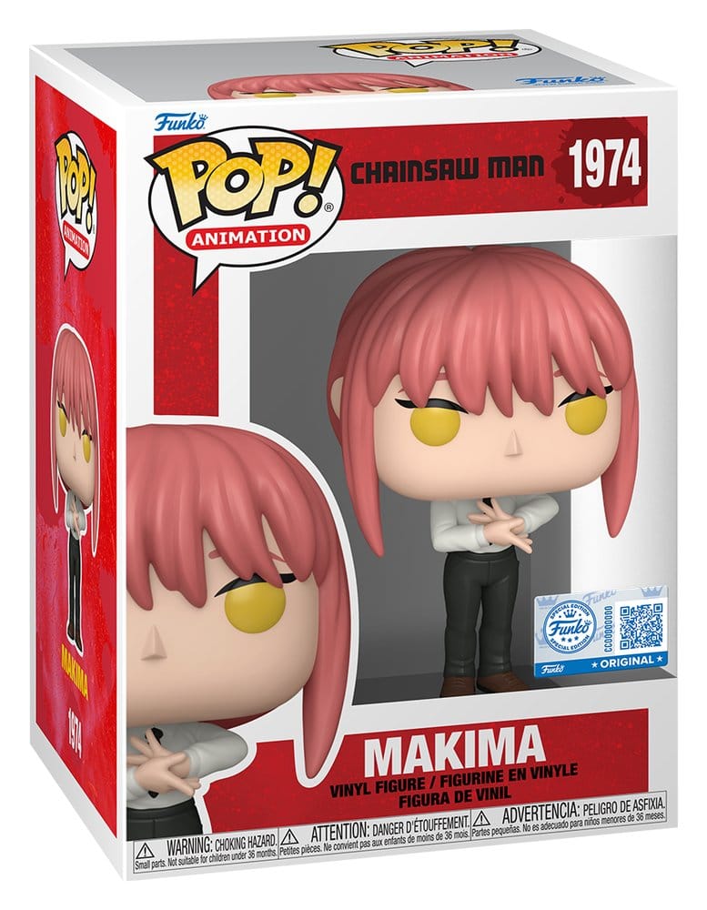 Chainsaw Man POP! Animation Vinyl Figura Makima Exclusive Edition 9 cm
