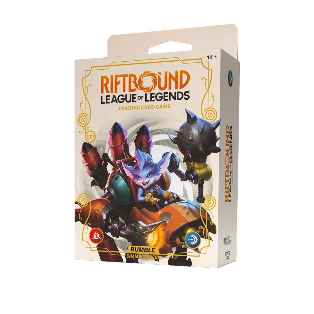 Riftbound:-League-of-Legends-TCG-Spiritforged-Champion-Deck-–-Rumble-–-EN Riftbound: League of Legends TCG - Spiritforged Champion Deck – Rumble – EN
