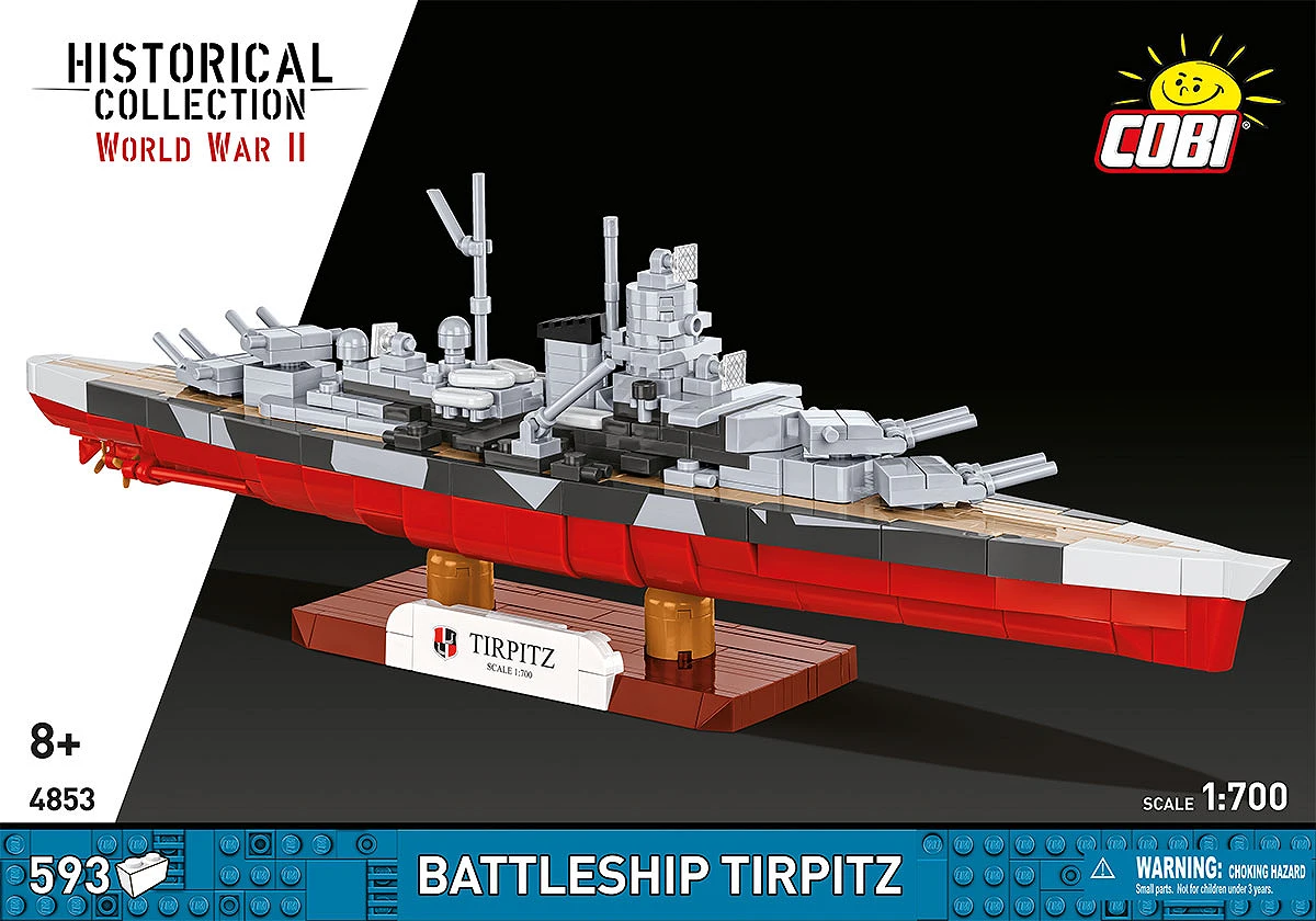 COBI 4853 Battleship Tirpitz