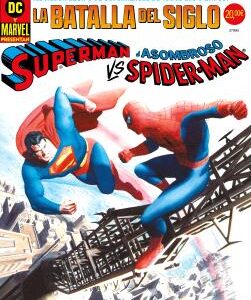Superman Vs. El Asombroso Spiderman. Portada Alex Ross Dc-Marvel Treasury Edition.