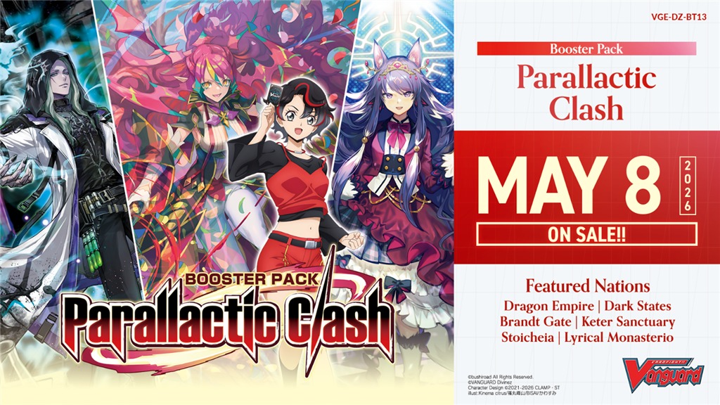 Cardfight!! Vanguard - Parallactic Clash Booster Pack - EN
