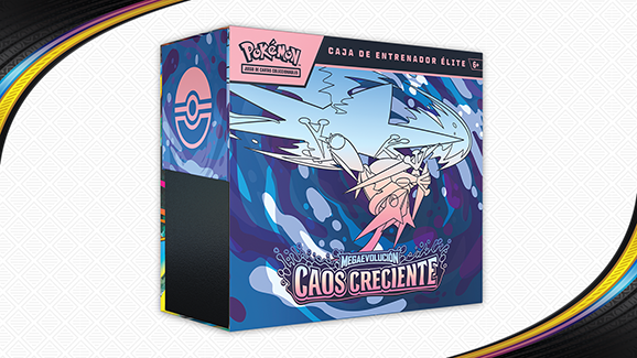 Pokémon JCC Caja de Entrenador Élite de Megaevolución-Caos Creciente