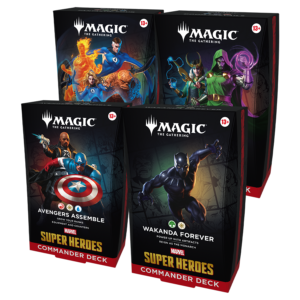 Magic the Gathering Marvel Super Heroes Commander Decks inglés