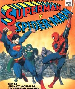 Superman Y Spiderman. Dc-Marvel Treasury Edition.