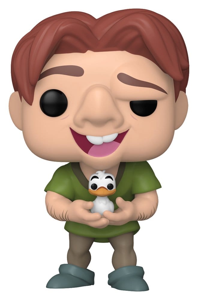 El jorobado de Notre Dame Figura POP! Vinyl Quasimodo with Bird 9 cm