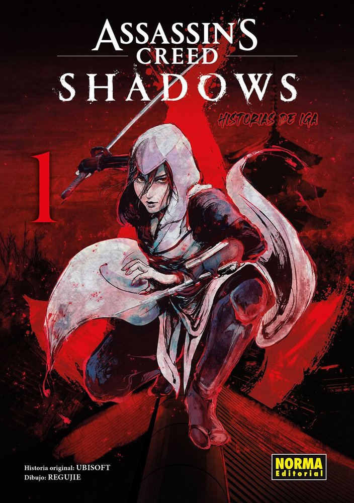 CAMISA ASSASINS SHADOWS 1.indd Assassin's Creed Shadows. Historias de Iga 1