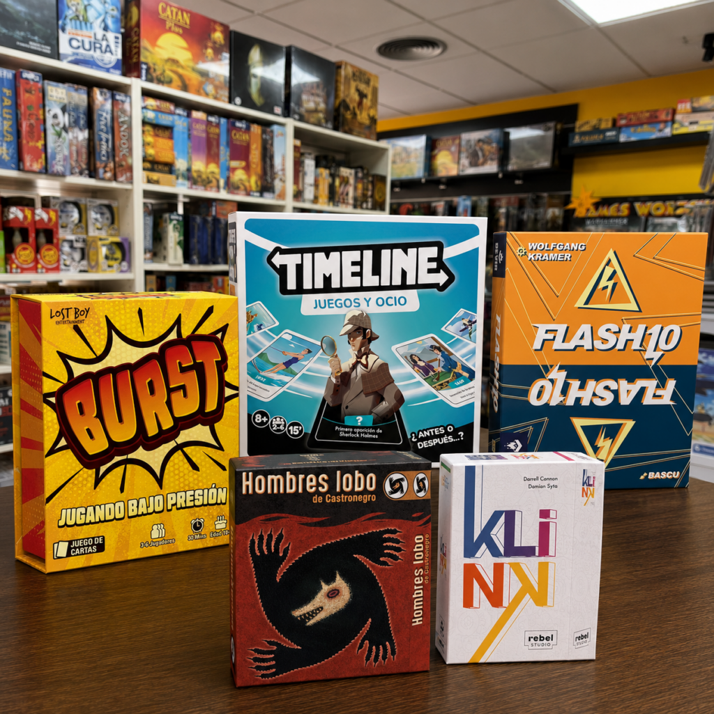 Juegos de mesa menos de 12 euros. Tienda friki en Jerez de la Frontera