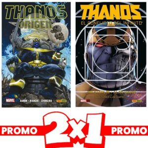 2x1 Thanos El Conflicto Del Infinito + Thanos: Origenes