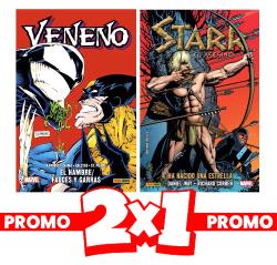 Marvel Hc 2x1 Veneno. El Hambre/ Fauces Y Garras Y Starr El Asesino